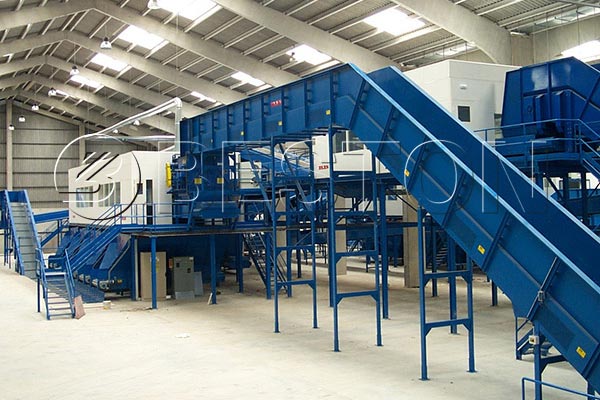 Large Scale Waste To Energy Sorting Plant