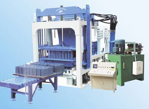 concrete block making machine