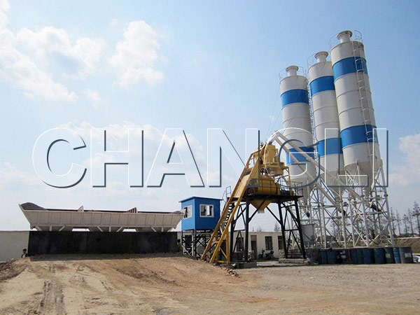 stationary concrete plant