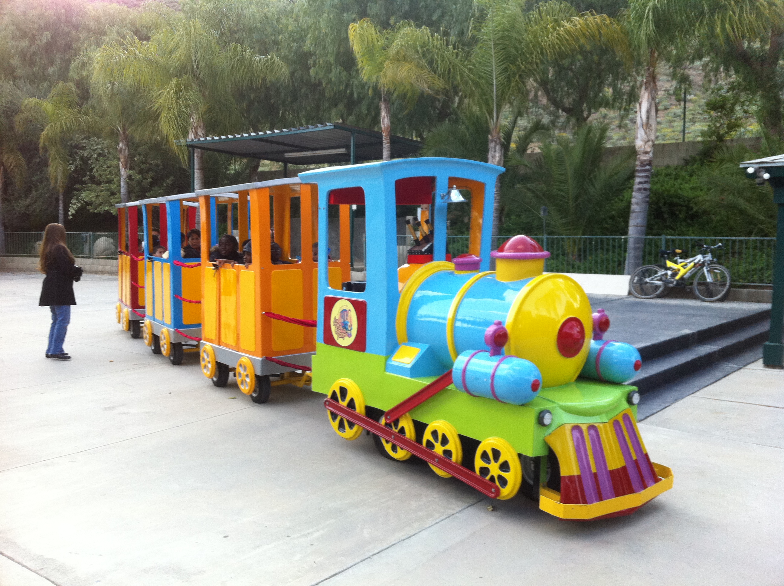 Trackless Train for Train-Themed for Birthday Parties