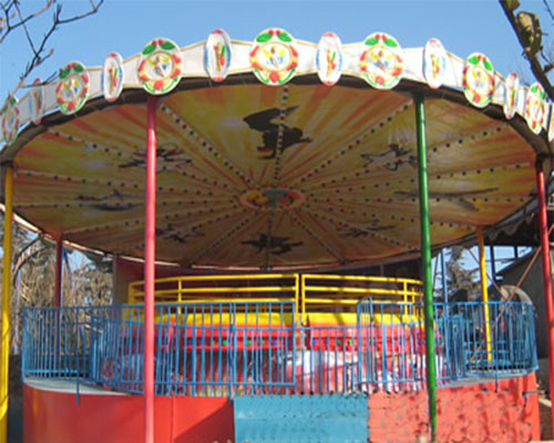 amusement park large tagada ride