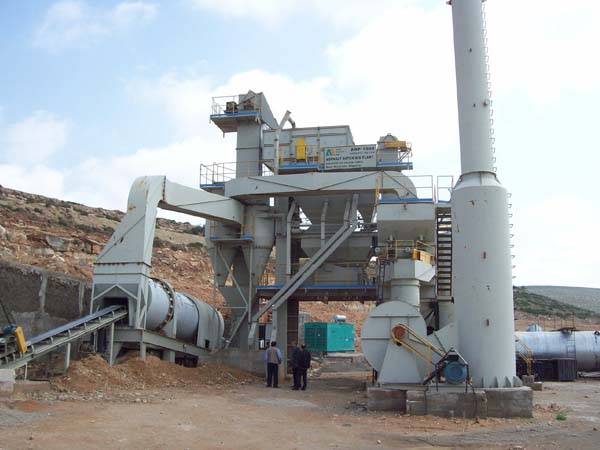 asphalt plant with modular design