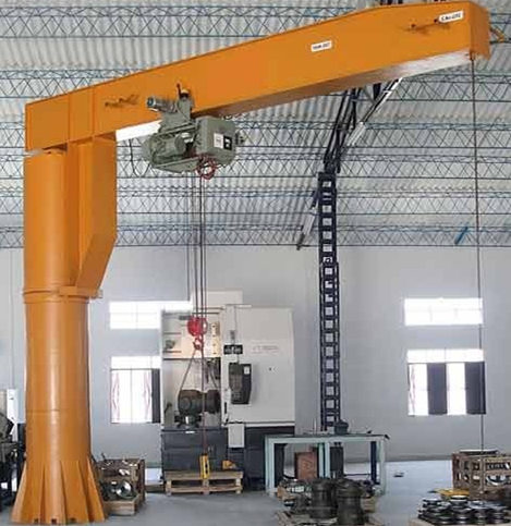 Pillar mounted jib crane for sale