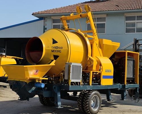 diesel concrete mixer pump with long service life