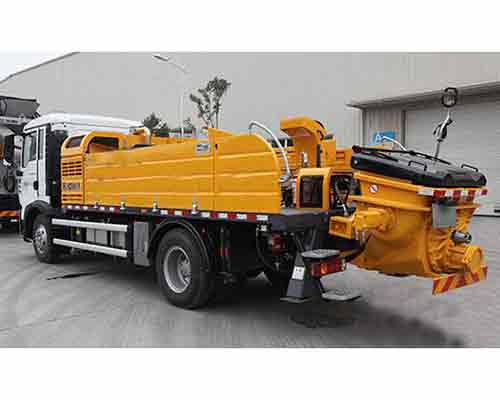 truck mounted concrete mixing pump for sale