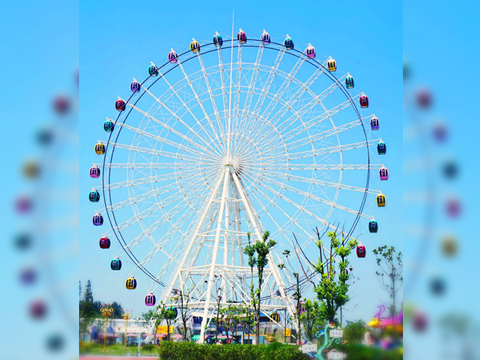 Amusement Park Ferris wheel Ride 75m