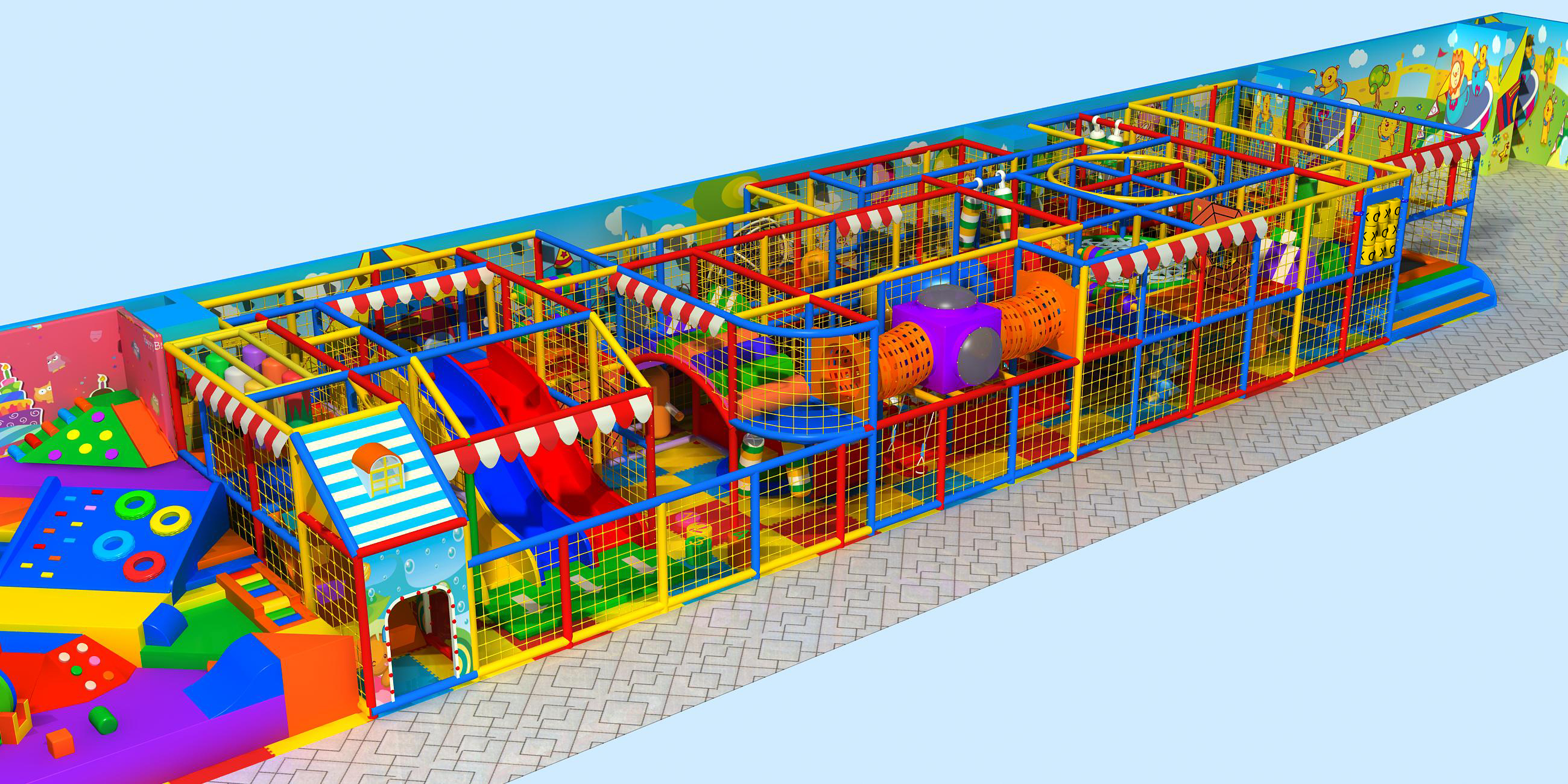 Beston Indoor Playground Equipment With Cheap Price