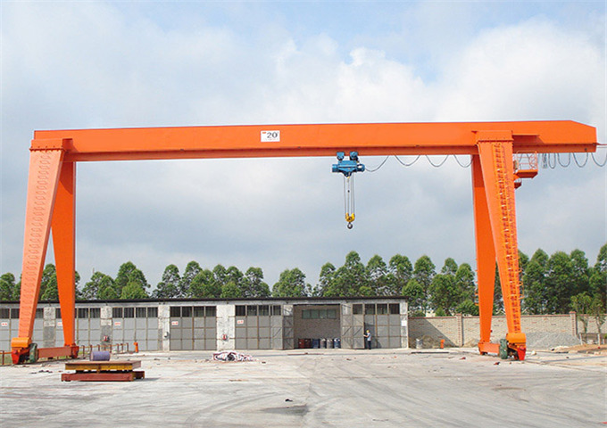 High quality 20 ton single girder gantry crane