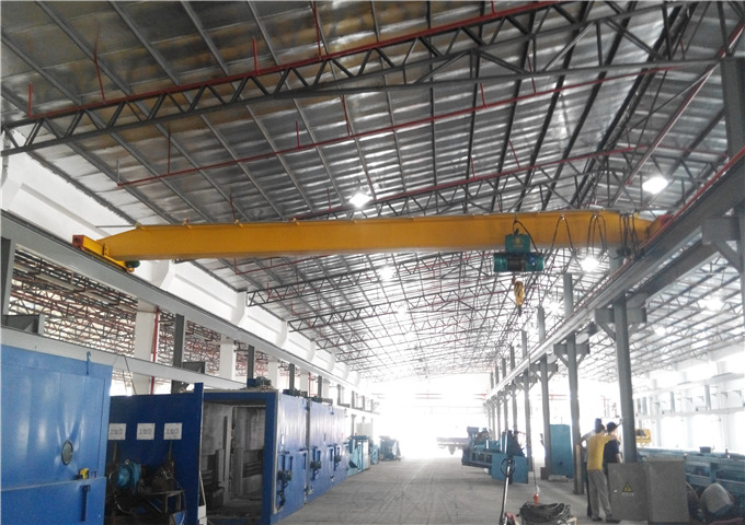 Good single girder overhead crane