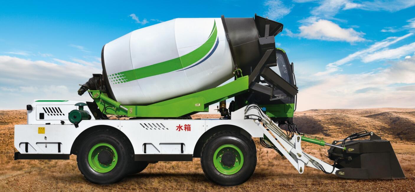 self loading concrete mixer truck