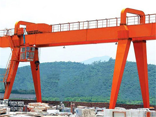 Cantilever double girder gantry crane