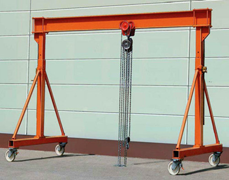 single girder gantry crane 