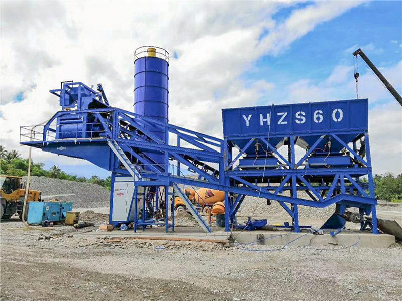 ALY-60 mobile ready mix plant
