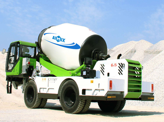 large concrete mixer