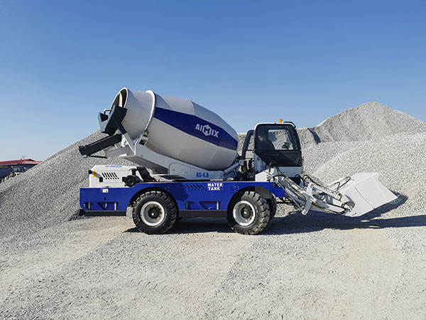 Self Loading Concrete Mixer Truck Price