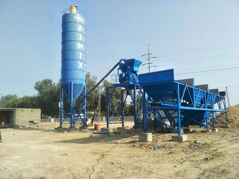 25m3 automatic batching plant