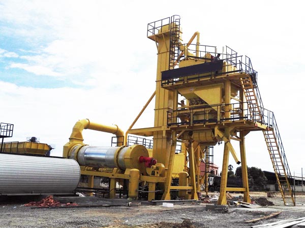 ALYQ80 asphalt plant mobile