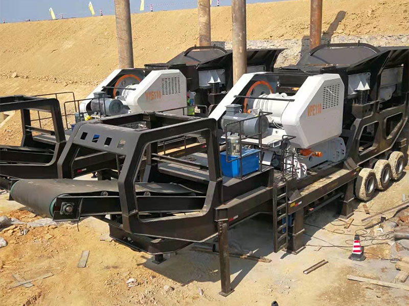 mobile recycling impactors