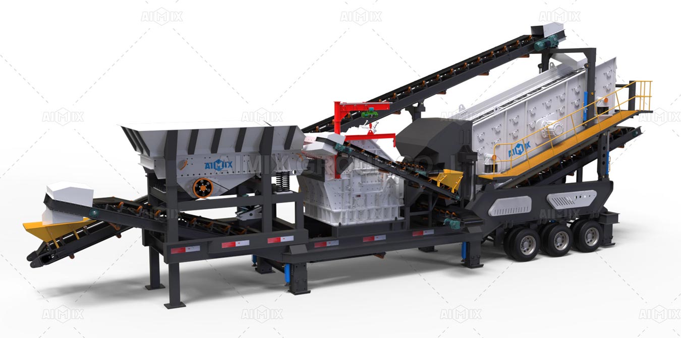 Mobile Impact Crusher Plant