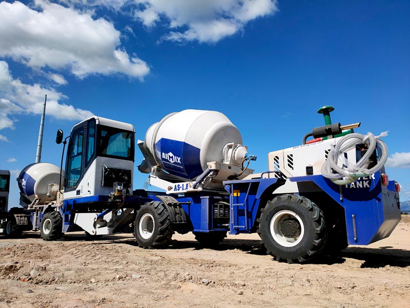 AS1.8 1.8m³-mobile mixer beton self loading dijual in the Philippines
