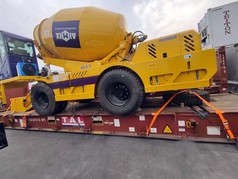 Export AS-6.5 self loading mixer to Turkey