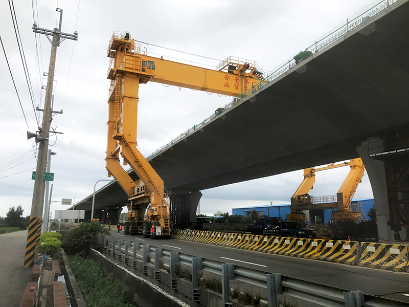 Bridge Construction Crane