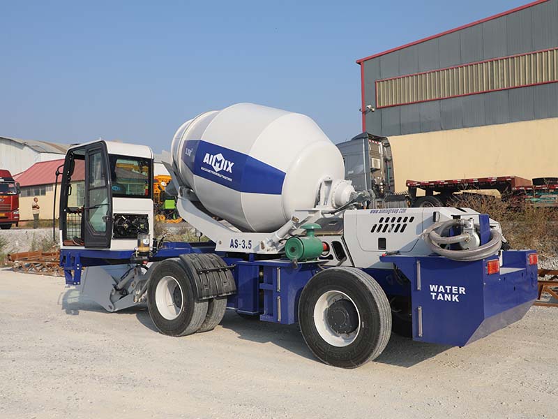 AS-3.5 self loading mobile concrete mixer