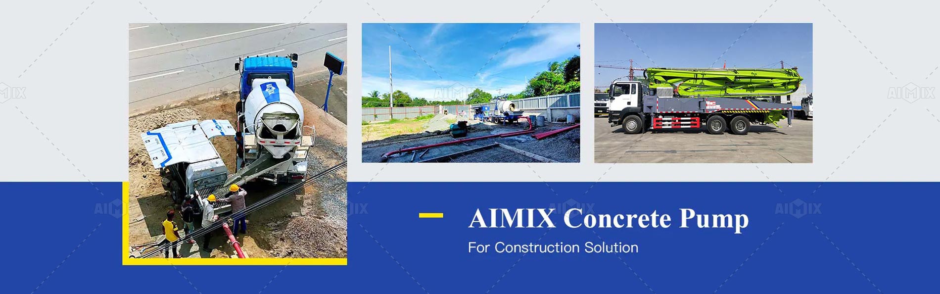 AIMIX Concrete Pumping Equipment