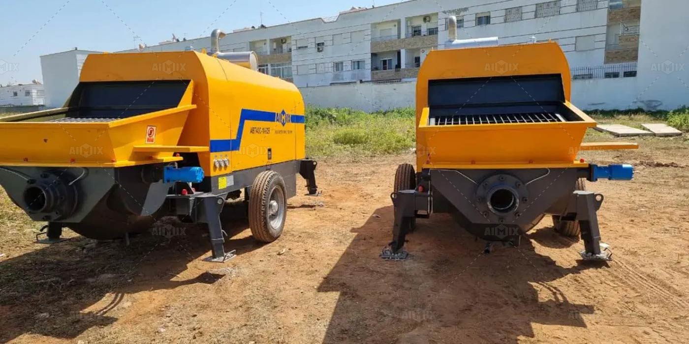 AIMIX Concrete Pumps in Morocco