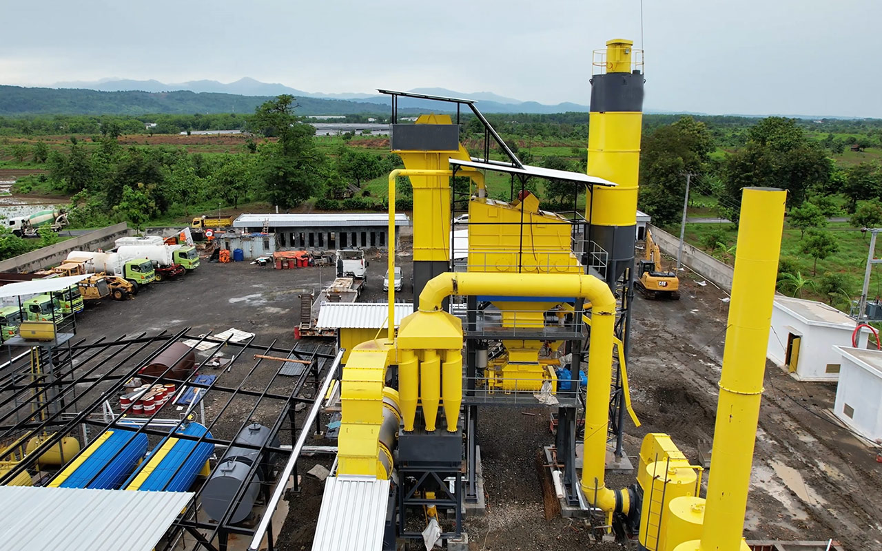 asphalt batch mix plants