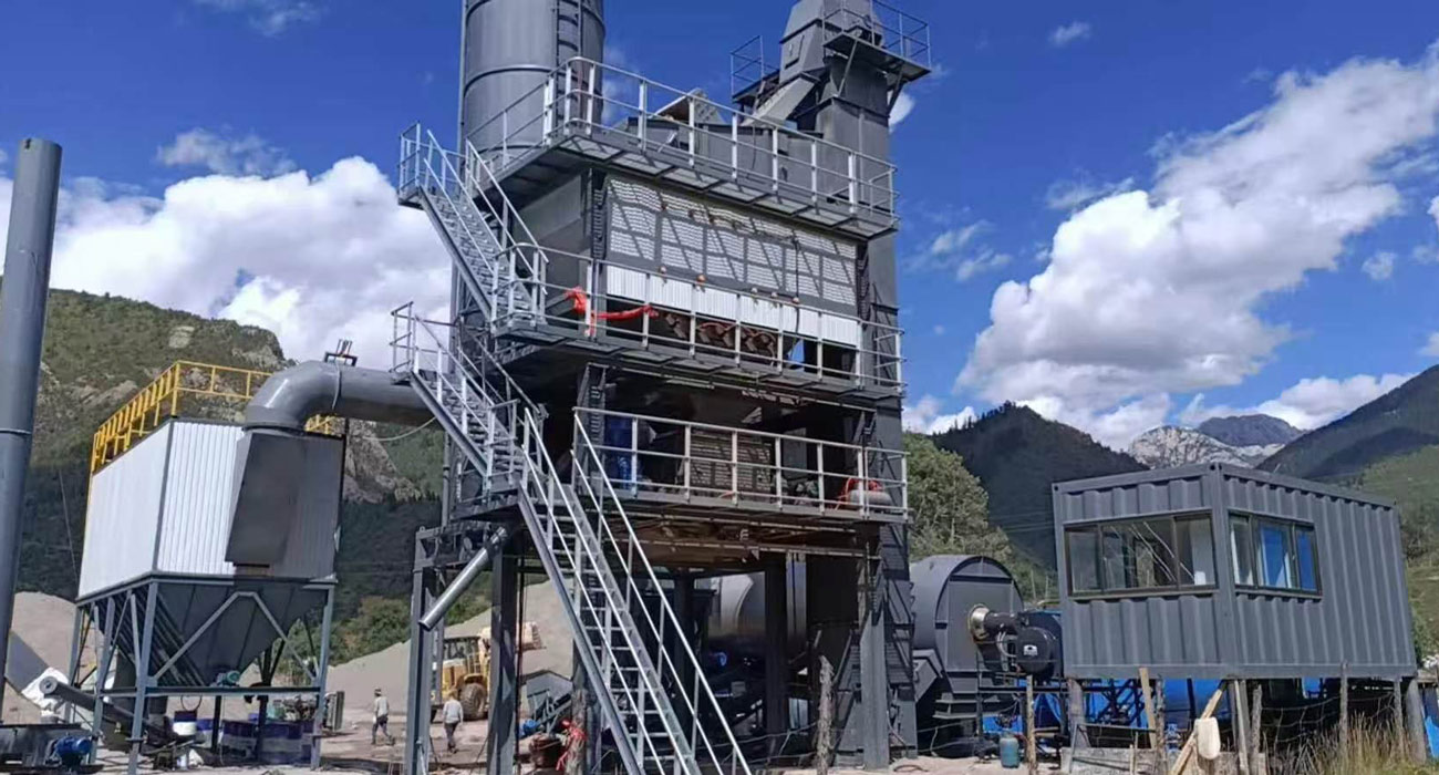 ALQ160 asphalt plant for road construction
