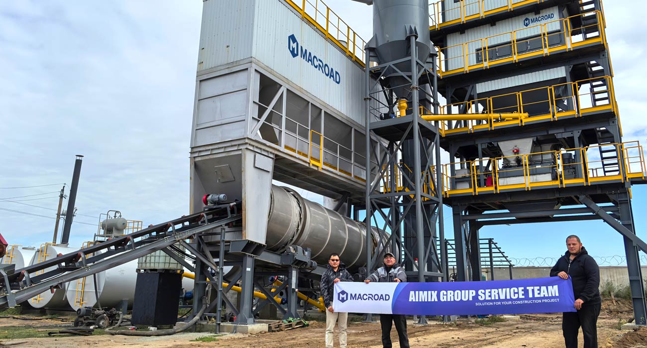 ALQ160 Asphalt Mixing Plant for Kazakhstan's Airport Road Construction